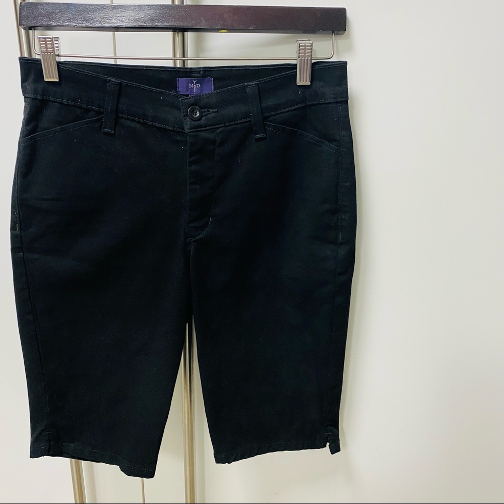 NYDJ Bermuda Shorts Black Size 4 EUC
